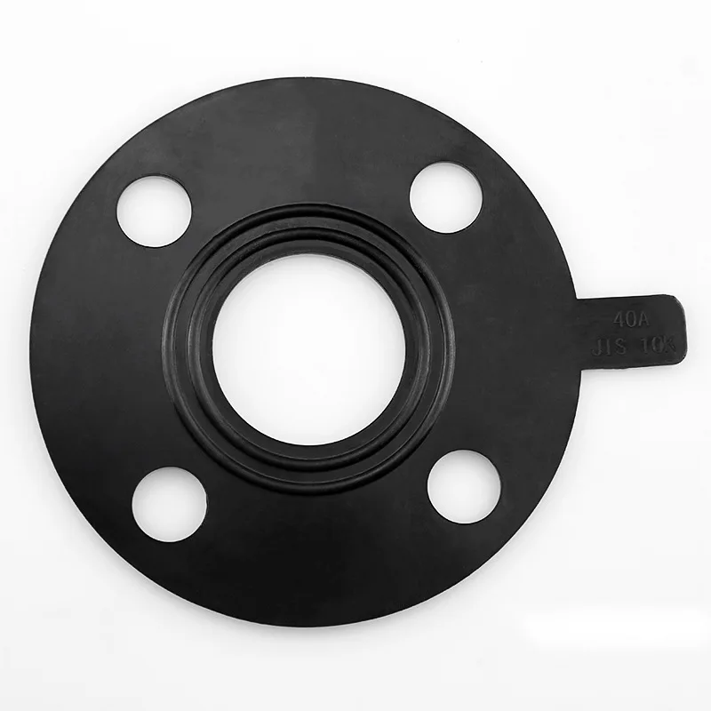 Waterproof round flat rubber epdm rubber seal gaske  FF EPDM Rubber gasket