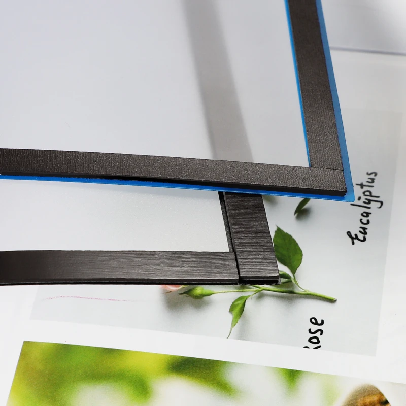 A3 A4 A5 A6 Self  Adhesive Magnetic Display Frame Wall Mount Pvc Display Photo Certificate Frame