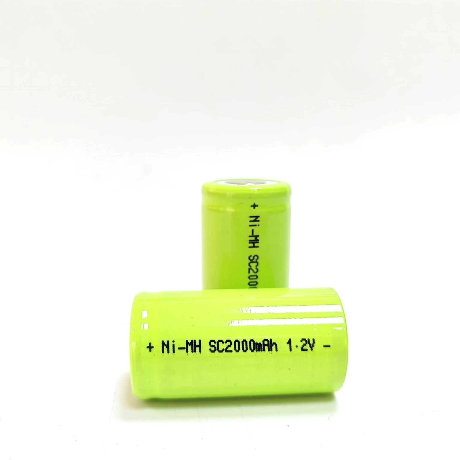 1.2V SC1500mAh 1800mAh 2000mAh 2500mAh 2800mAH 3000mAh 3300mAh 3500mAh 4000mAh 4500mAh NIMh battery cell high power battery cell