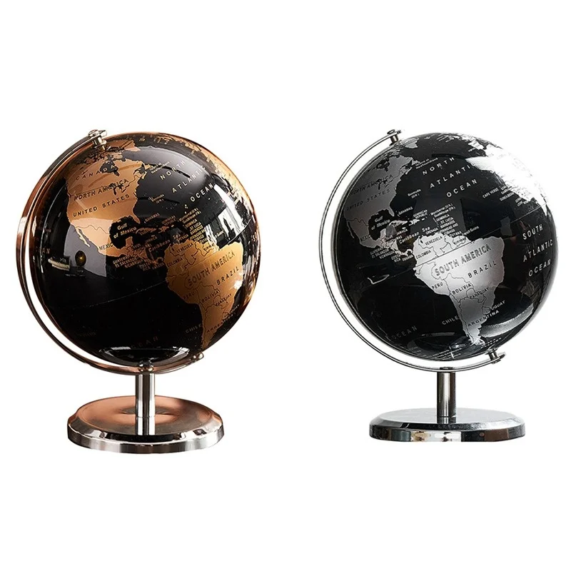 Hot Selling Educational Universe Pvc Surface Metal Base Map World Globe