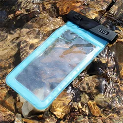 2022 Universal Water Proof PVC Mobile Phone Cases Clear Pouch Waterproof Bag,Water Proof Cell Phone Bag With Lanyard