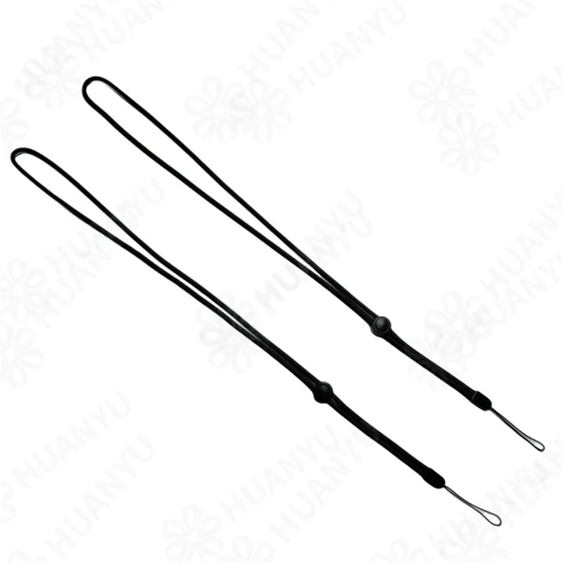 Custom high quality Wholesale Promotional universal adjustable cheap polyester woven round rope Personalized neck strap lanyards