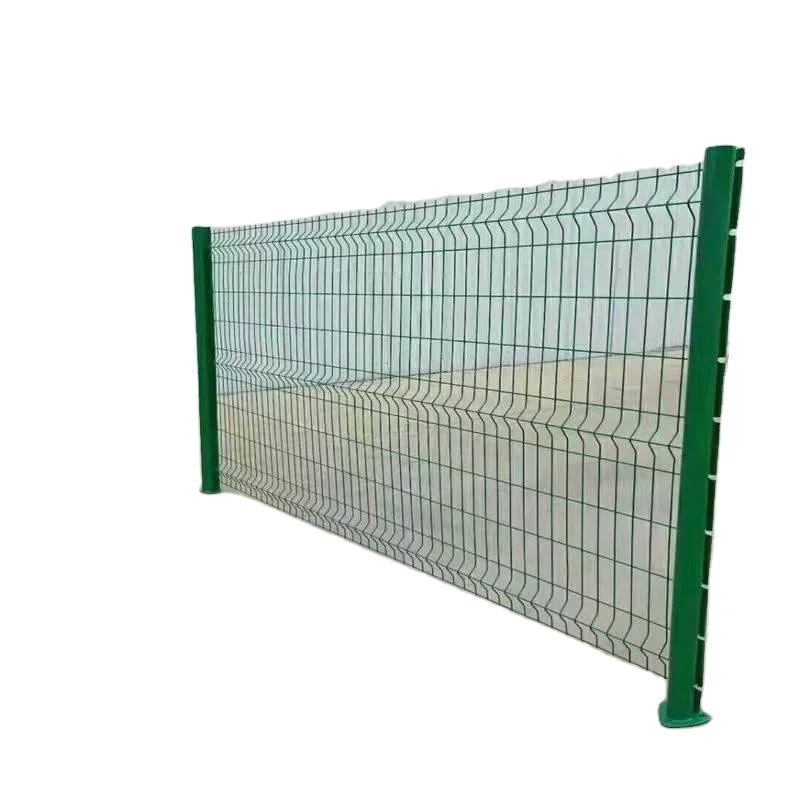 Commercial Galvanized Steel Welded Curved 3D Wire Mesh Fence
