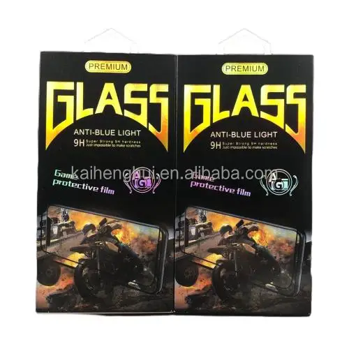 Anti-Scratch High Transparent 9H Tempered Glass Mobile Tempered Glass  box package
