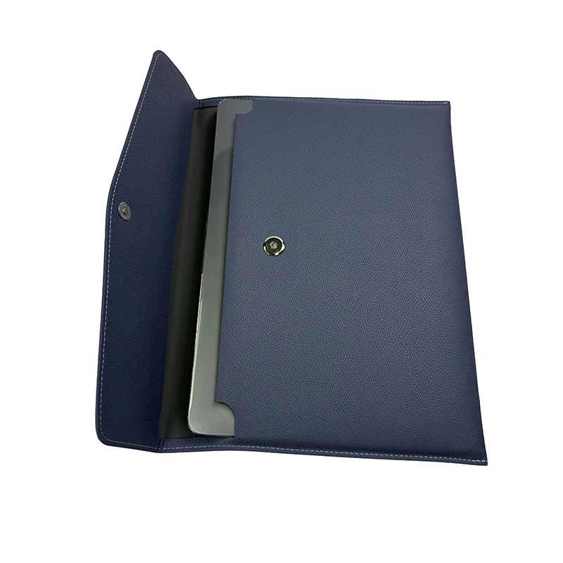 Receipt Contract PU Leather A4 File Folder Document Holder Envelope Folder Case with Snap Closure