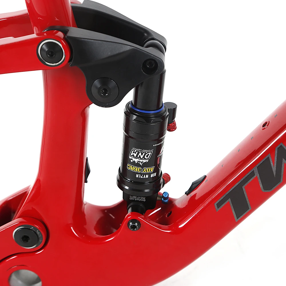 twitter full suspension carbon MTB frame 29 FORES with DNM rear shox mountain bike frame  bicycle mountain bike frame 29er