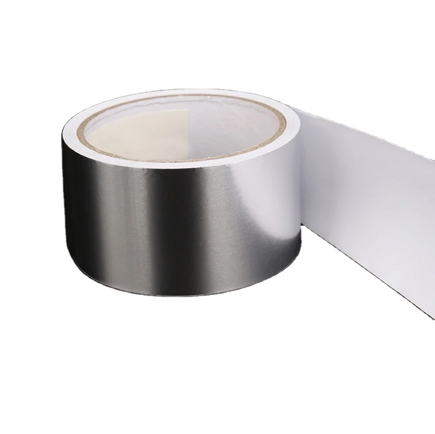 70u aluminum polyester maylar (al-pet) foil tape for wire cable and flexible duct