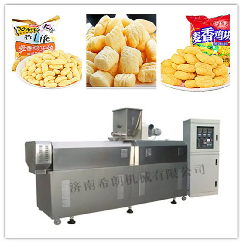 low price of corn puff making machine min puff making machines corn dough extruder snack machine