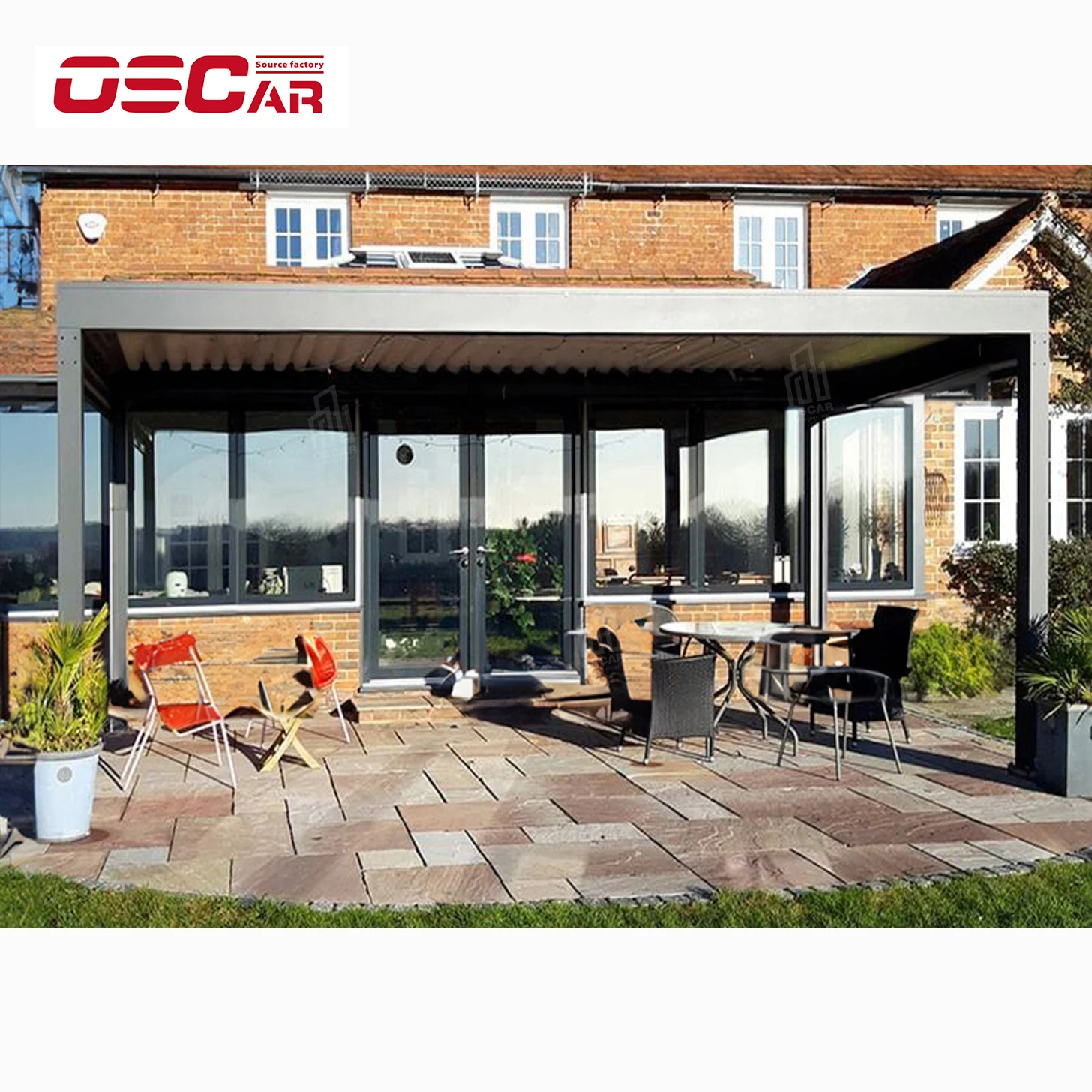 Pavilion Garden Terrace Pergola Sunshade Pavilion