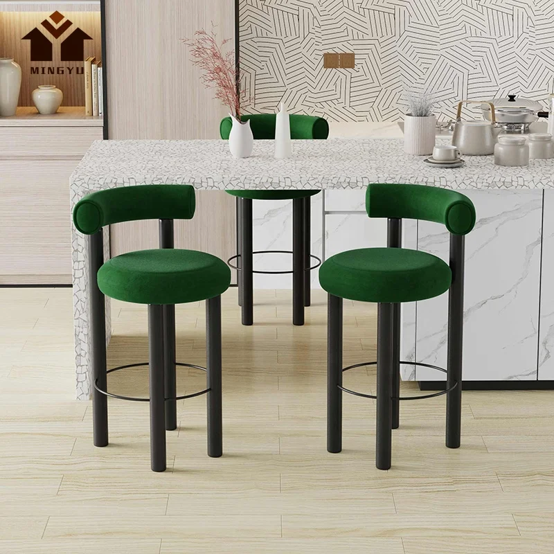 Chinese Manufacturer High Chair Durable Long Service Life Bar Chair For Night Club Pub Country Style Height Bar Stools Durable