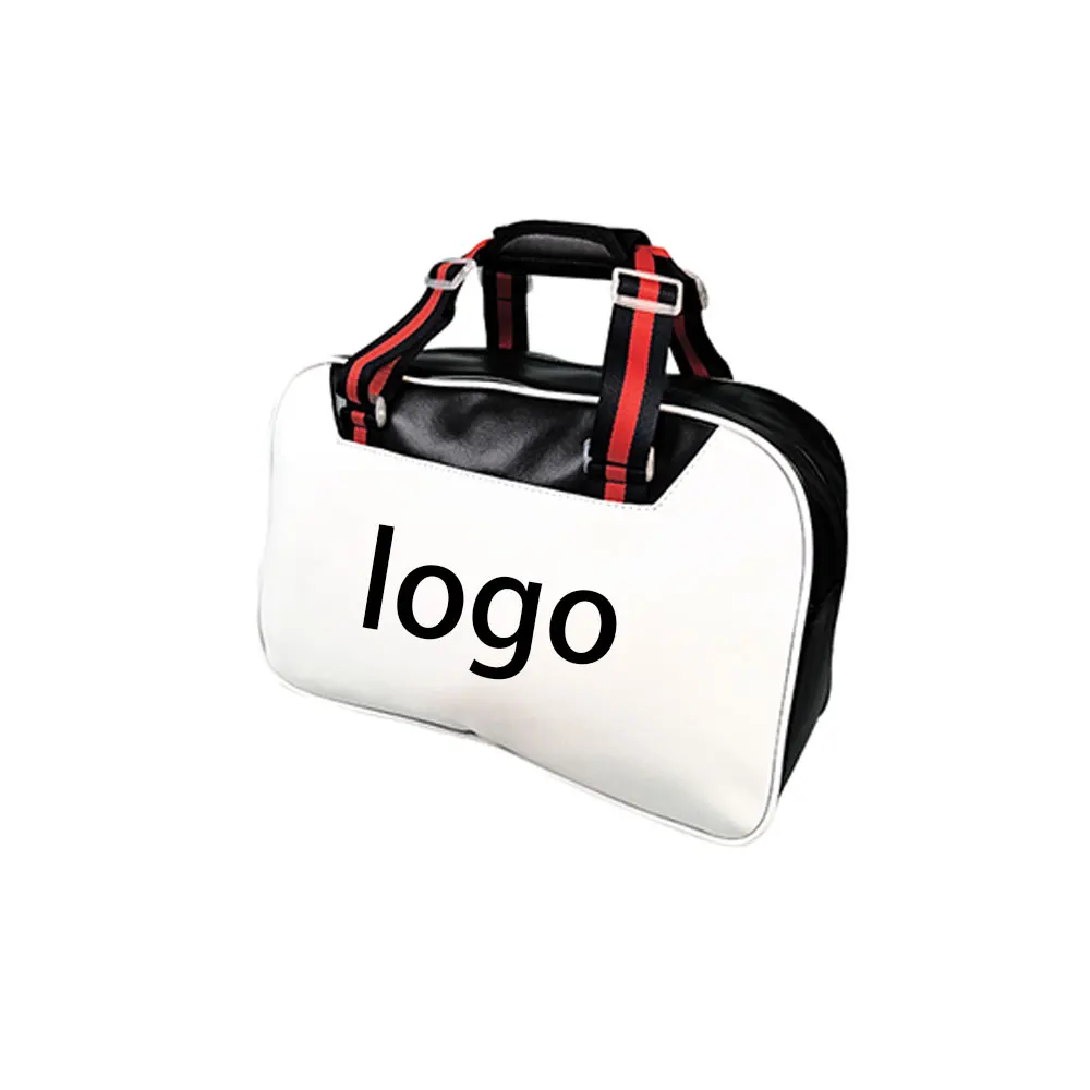 Customized color gym handbag High quality business luggage leather fitness bag Sports bag Outdoor travel bag
