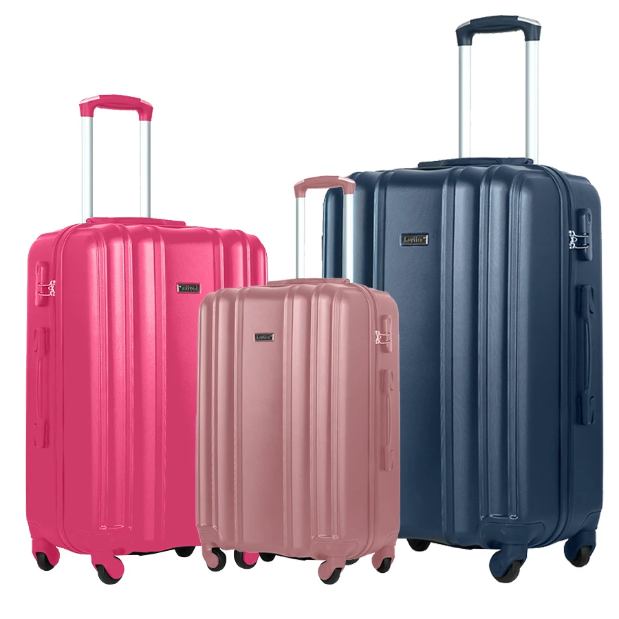 fashion travel suitcases luggage case hard shell trolley waterproof cabin lightweight modern suitcase valise de voyage
