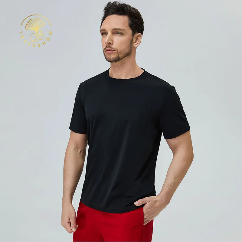 Custom Multicolor Dry Fit Moisture Wicking Short Sleeve Mesh Athletic  Workout T Shirts Clothing For Men