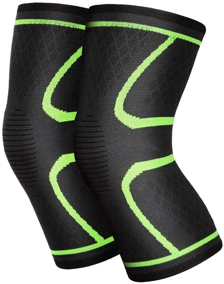 Отличный спортивный наколенник для поддержки ног фитнеса тяжелой атлетики компрессионный рукав локтя массажер колена медицинские накладки 7 мм