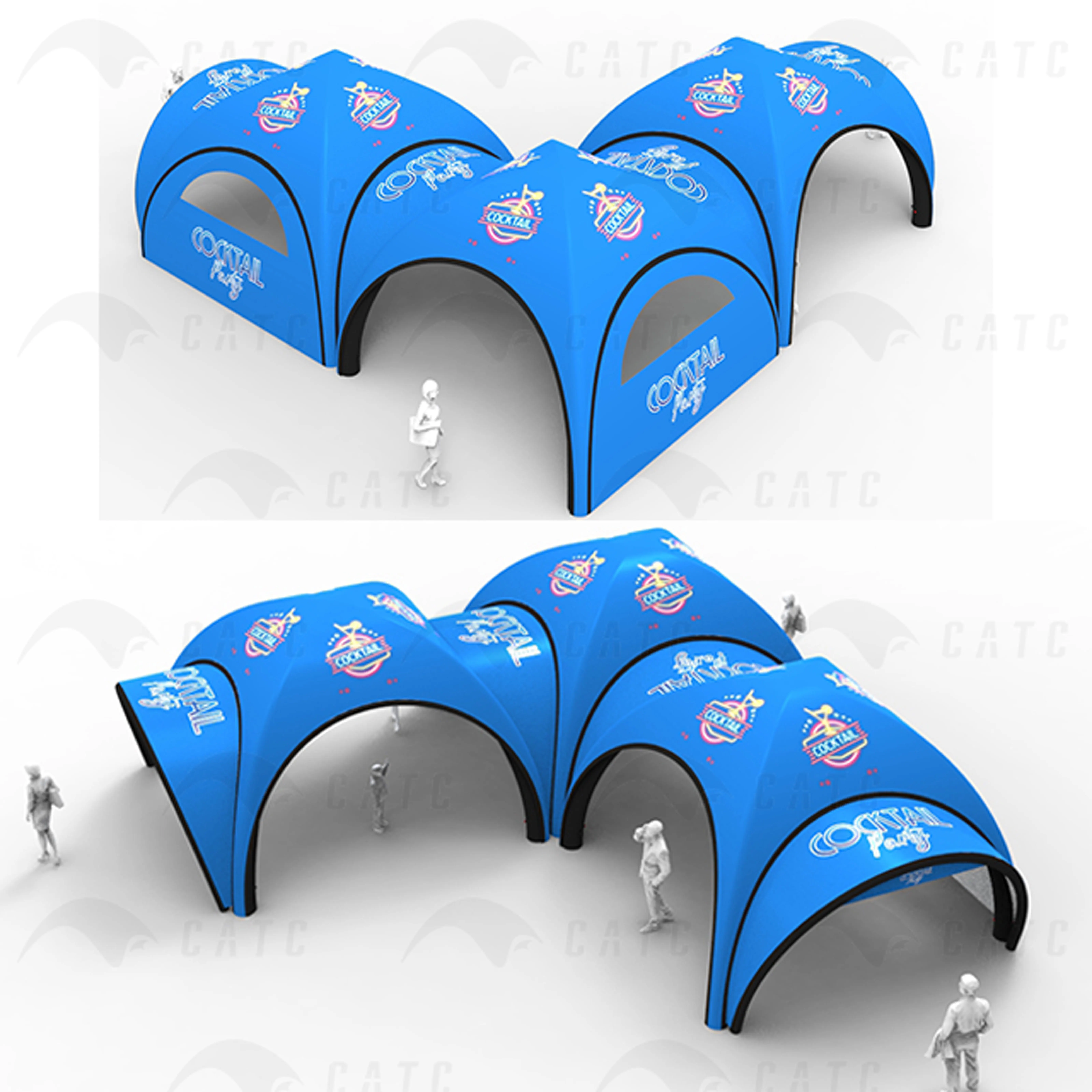 CATC PVC Advertising Inflatables Tent for Outdoor Event Commercial Sale Model Inflatable Marquee Trade Show Tenda