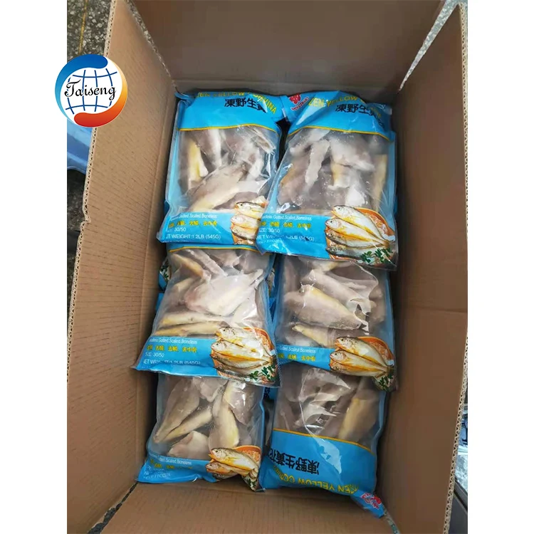 Замороженный желтый corvina larimichthys polyactis маленький croaker