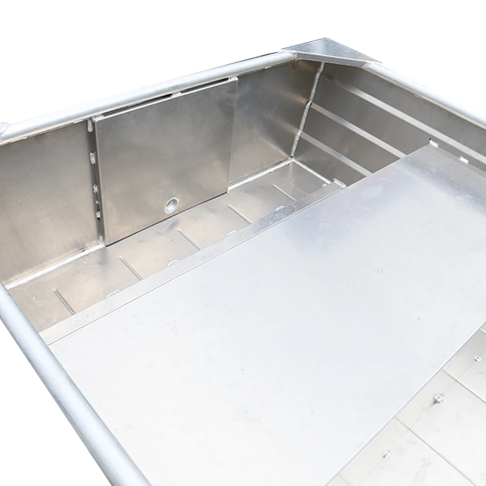 12ft aluminum plate boat fishing boat aluminum welded for sale
