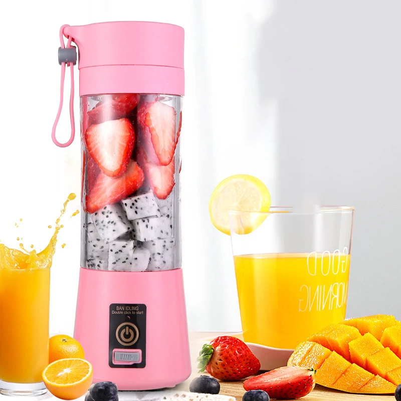Mini electric juicer portable blender usb rechargeable licuadoras portatil