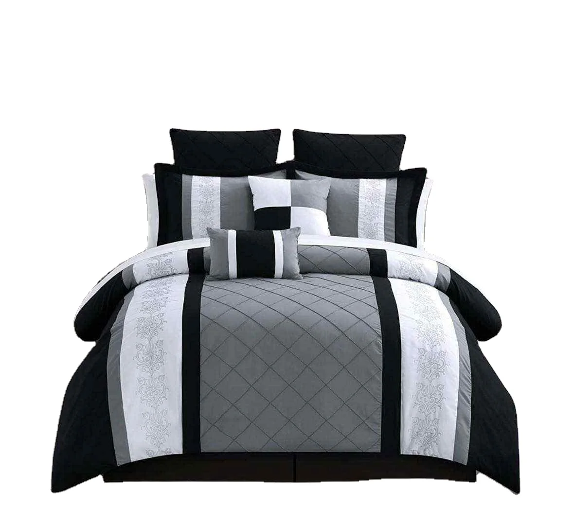 quilt Luxury bedding comforter sets luxury king comforter set all season reversible comforter for home bedding set