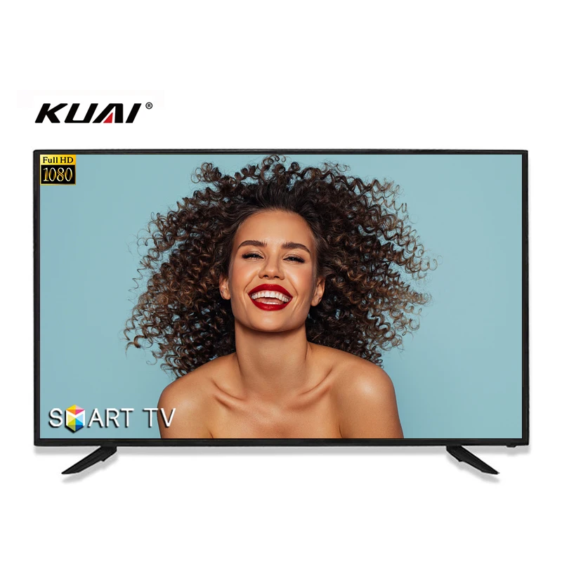 Горячая Распродажа 55 дюймовый телевизор 2K 4K UHD smart tv Box 4k с android телевизионная система Wi-Fi, телевизор со светодиодной подсветкой и технологией smart tv