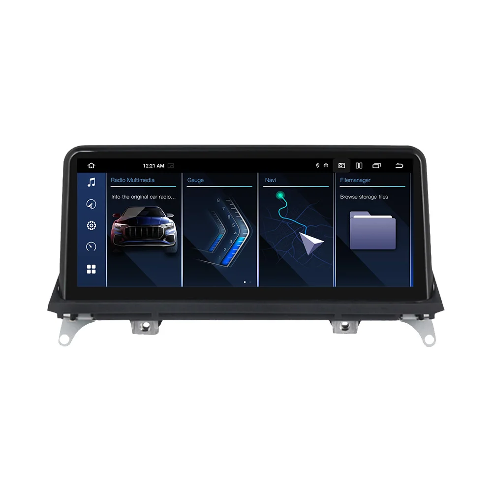 Автомагнитола RUISO F100 Android Автомобильный плеер для BMW X5 E70 X6 E71 стерео GPS Carplay автомобильный монитор мультимедиа все в одном
