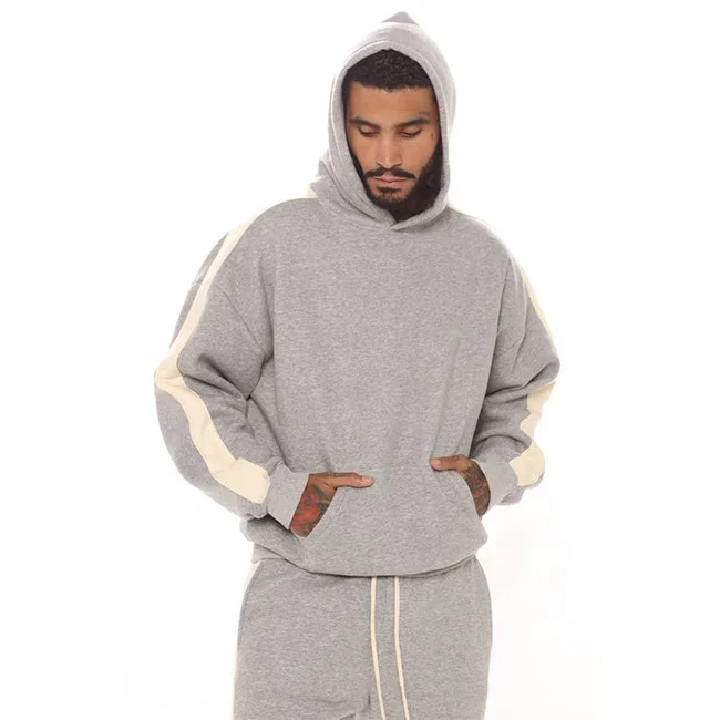 BILLIONS 2022 plain organic cotton tracksuit for men sweatsuits 100% cotton sweat suit