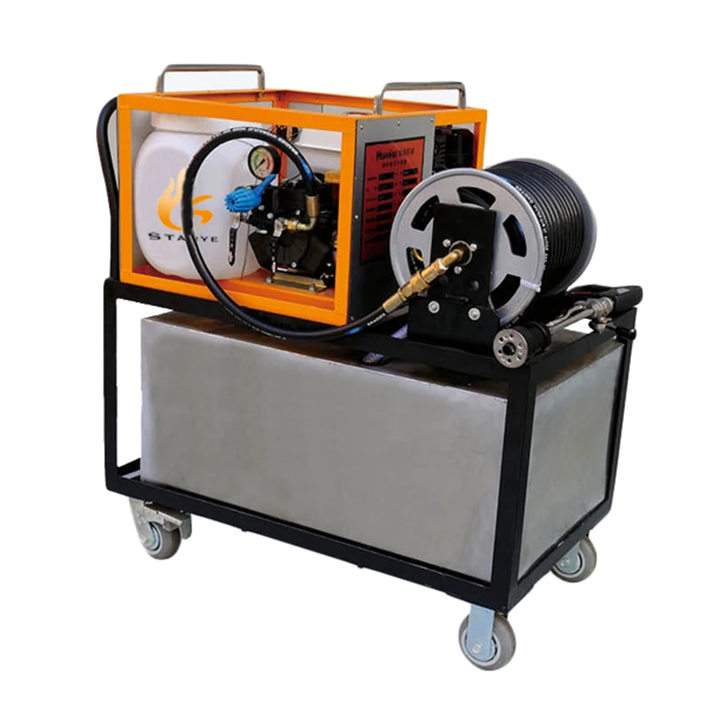 Jet Spray 15-20m High Pressure Skid Mounted Water Mist Fire Fighting System