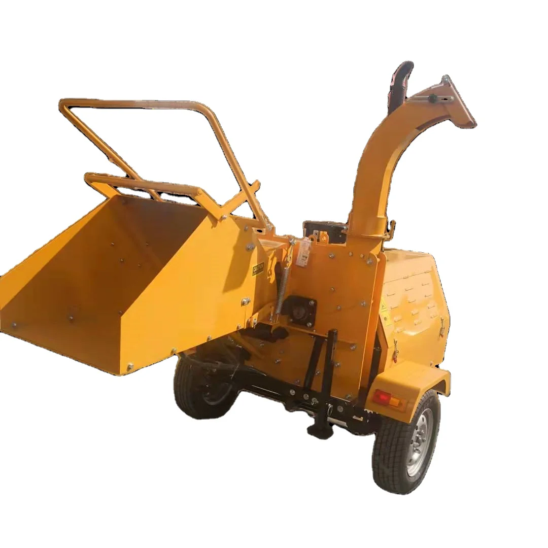 Chinese manufacturer 8 inch wood mulcher chipper machine shredder tree branch