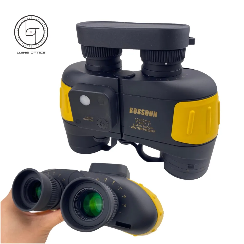 Russian Military Night Vision Binoculars Price 10x50 Day Night binoculars telescope Distance Measuring