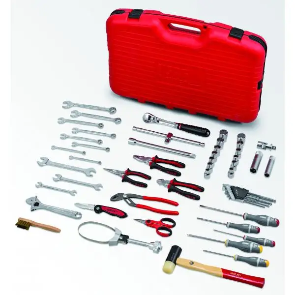 USAG - 012 AD Case with Assortment for Nautical Maintenance (53 Pcs.) and Soft Bag DUCATI