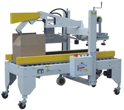 durable high quality case sealer high speed carton fold machine semi auto machine