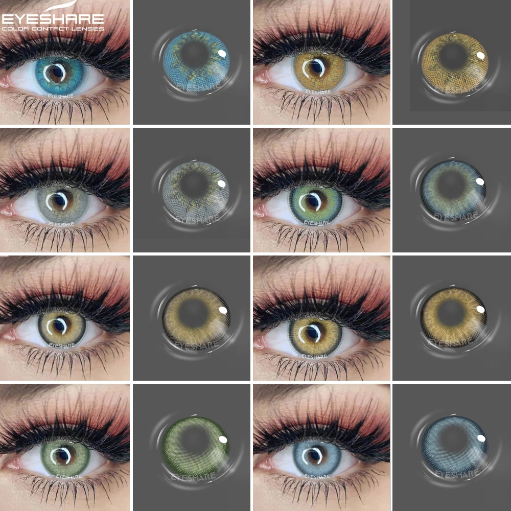 EYESHARE Hot OEM/ODM Wholesale Circle Lentilles De Contact De Couleur Eye Contact Lenses Color Contact Lens Colored Lenses