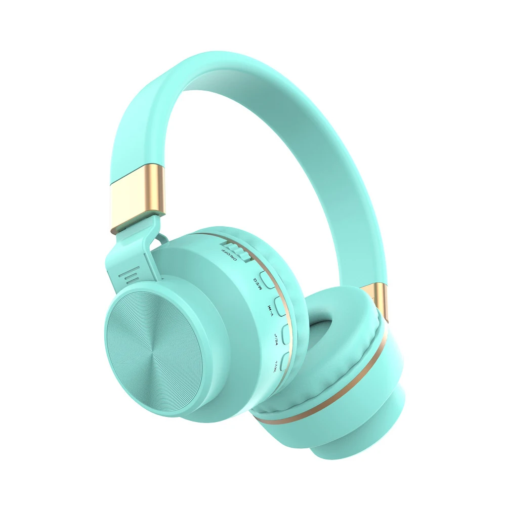 Wireless Over Ear Headphones For Computer Phone With Mic Over Ear Stereo Hi-Res Headset Studio Headphone For Recording Monitor