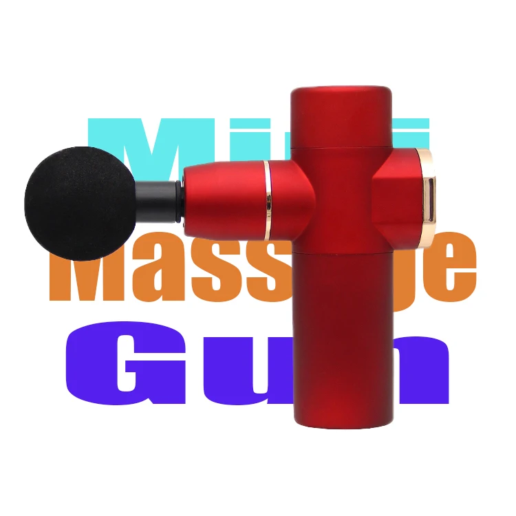 
Massage Gun Mini Pocket Fascia Muscle Massage Gun Deep Tissue Percussion Vibration 