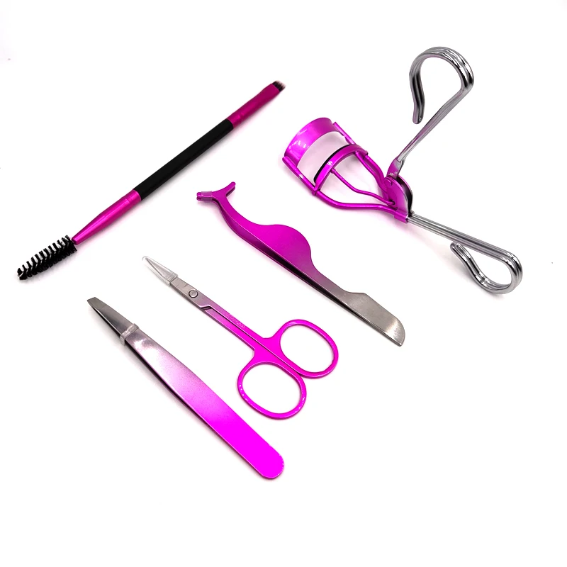 
Hot selling custom logo eyebrow scissors lashes brush lashes applicator lashes curler 