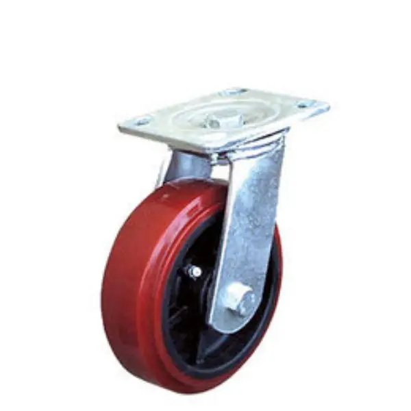 Heavy duty PU Locking Caster Wheels