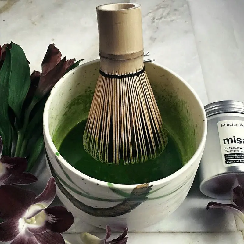 Wholesale HOT Approved Matcha Whisk Bamboo Chasen Ceremony set Natural Bamboo Set Japanese Style Tradition Matcha Brush Chasen