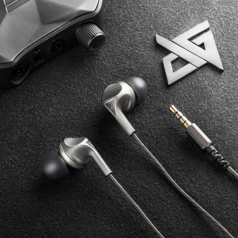 AUGLAMOUR F200 In Ear Earphone 10MM Dynamic Drive HIFI DJ Metal Earphone Subwoofer Sports Headset With Microphone