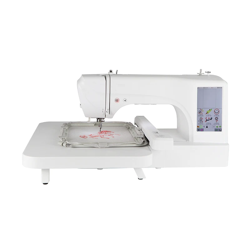 Qike ES6 Household computerized embroidery machine with big color screen