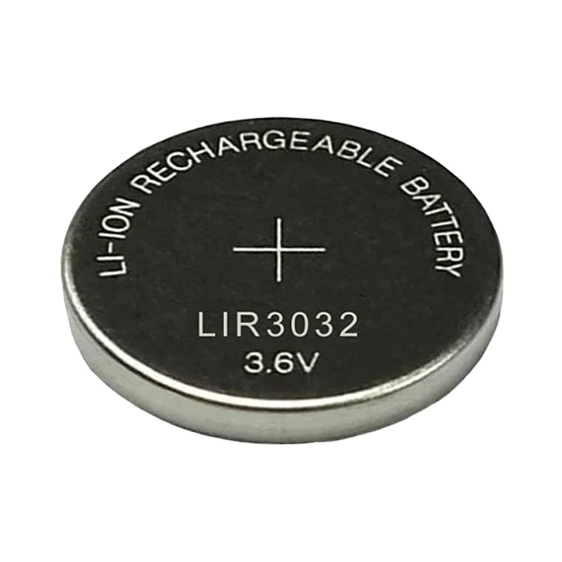 3.6V 3.7v 12mah rechargeable lithium ion battery LIR1220 LIR2016 LIR2032 LIR2025 LIR2450 LIR2477 LIR3032 LIR3048