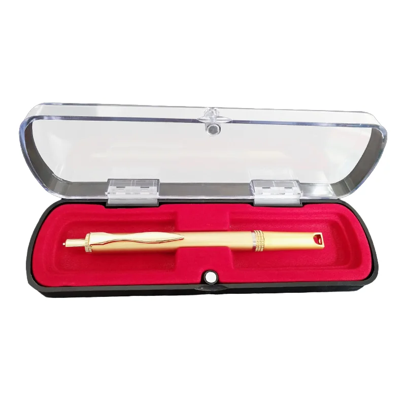 1 Head Stainless Copper Cupping Pen Metal Twist-Off Lancets for Body Blood Test Acupuncture Lancet Pen