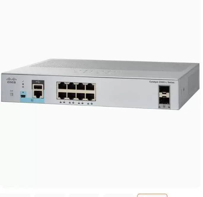 WS-C2960L-16PS-LL 2960-L Switch 16 port GigE with PoE 2 x 1G SFP LAN Lite