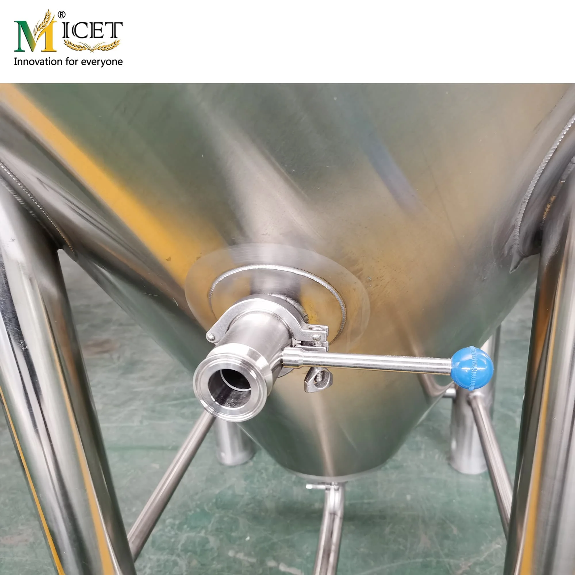 600L Stainless Steel Unitank Conical Fermenter For Beer Brewing