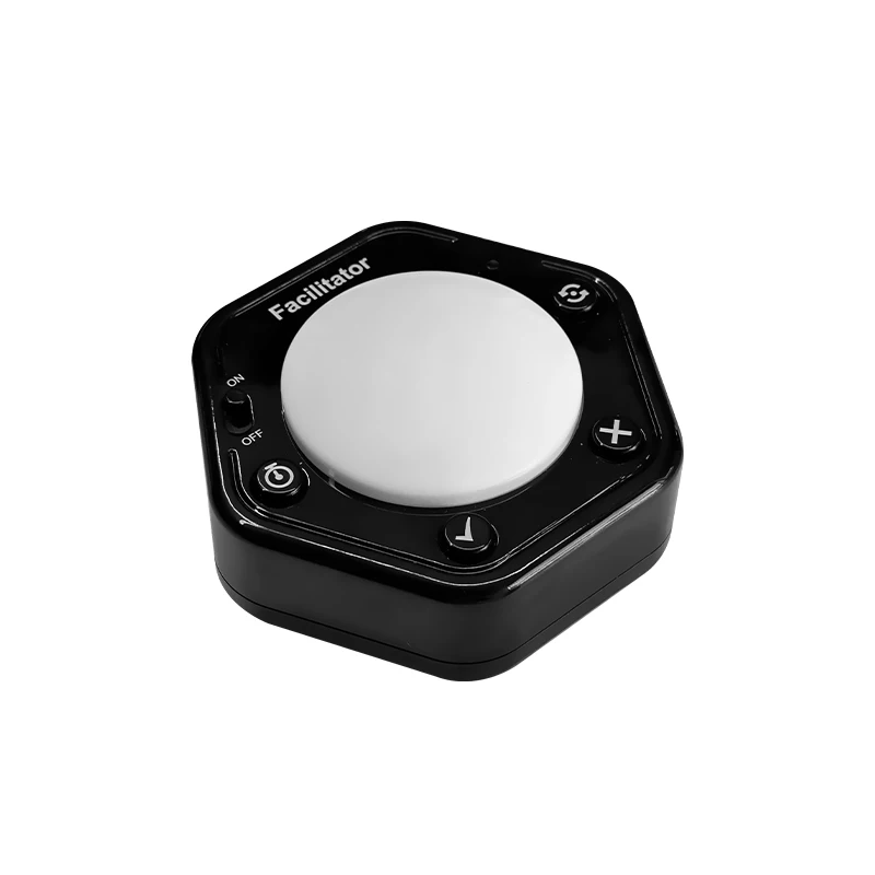 Customized 1+4 Packs Rechargeable Wireless Buzzer for Game Show/ Educational and Classroom Quiz/ Family Games Night