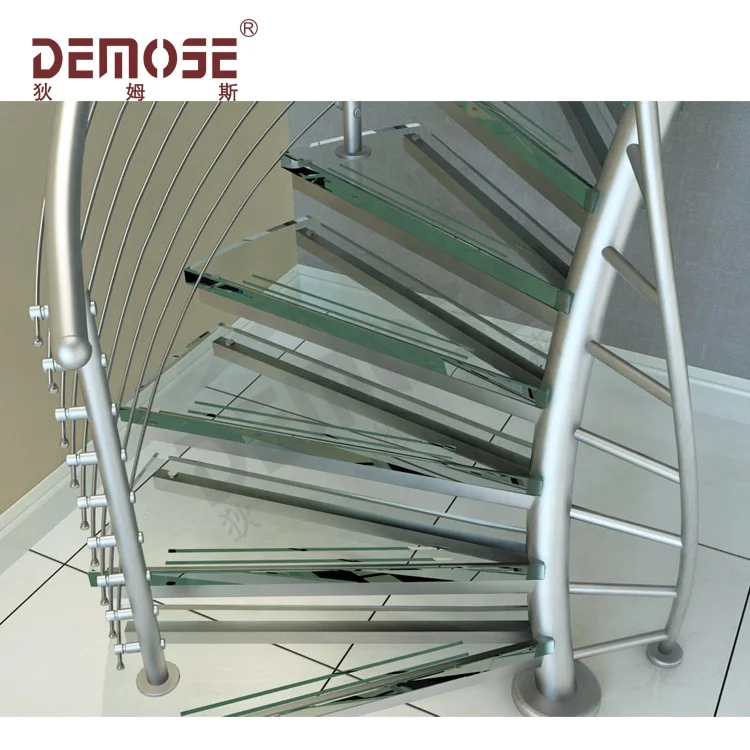 modern pvc spiral staircase stair handrail prices guangdong supplier