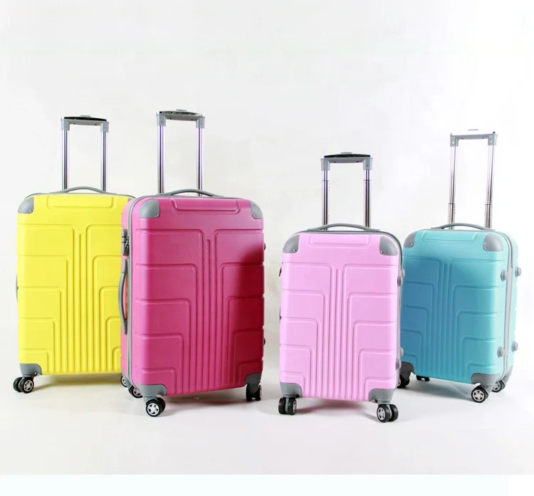 Manufacture Oem Suitcase Travel Luggage Bags Women Men Suitcase 20 24 28 Inch 4 Spinner Wheels Hard Shell Travel  Luggage