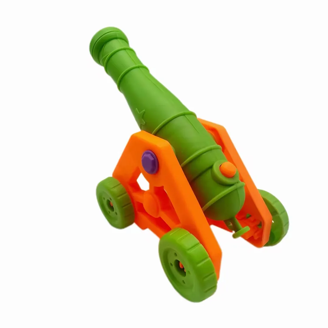 2024 New Arrivals Moving Adjusting Way Shooting Toys Abs Eva Plastic Material Small Air Cannon Toy
