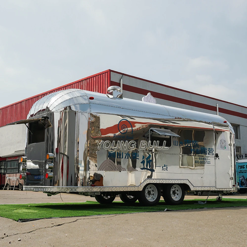 Factory price Mobile catering fast food trailer