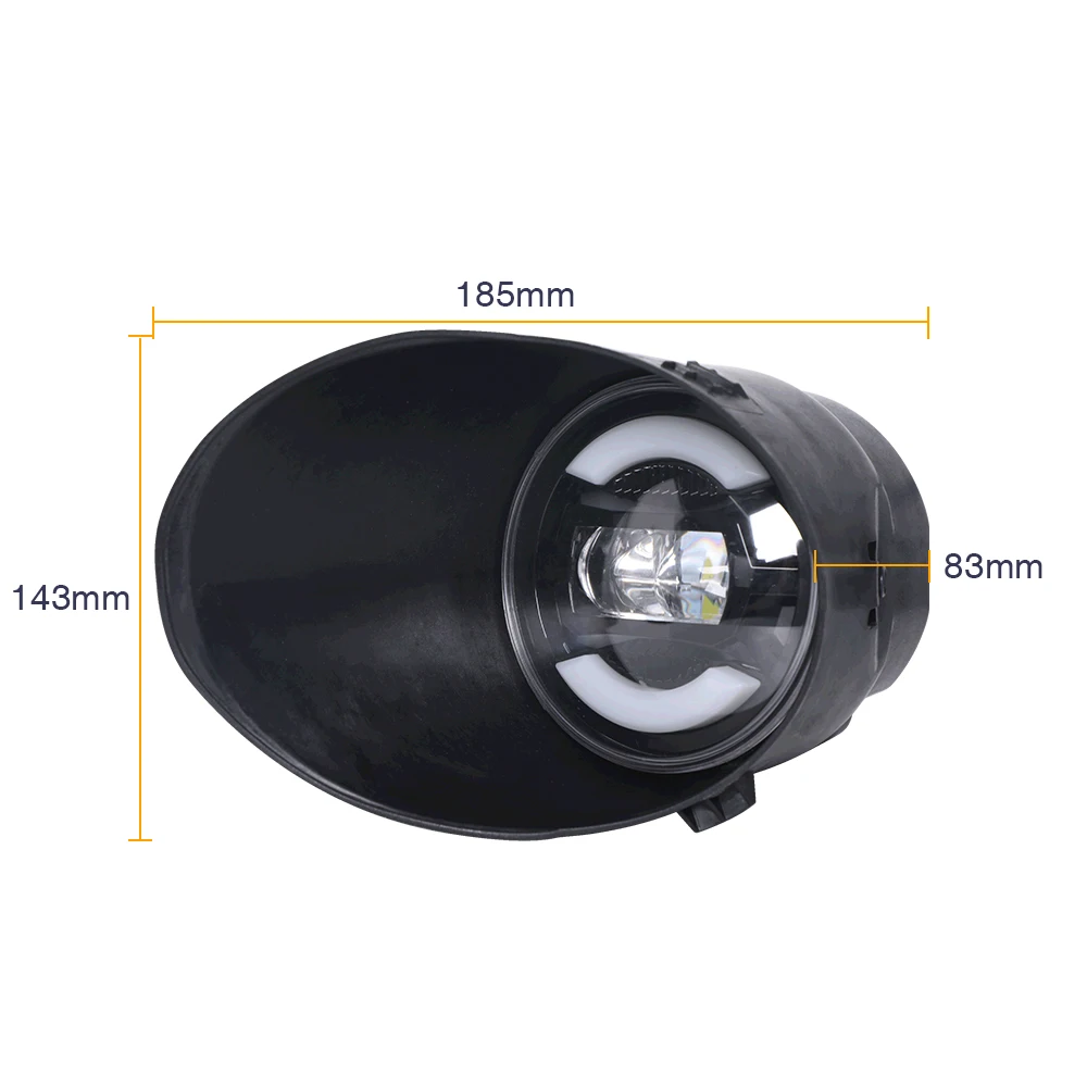 2022 Newest Led Fog Light + Switch + Wiring Kit+ Harness Fog Lights Compatible With Toyota 2007-2013 Tundra 2008-2011 Sequoia