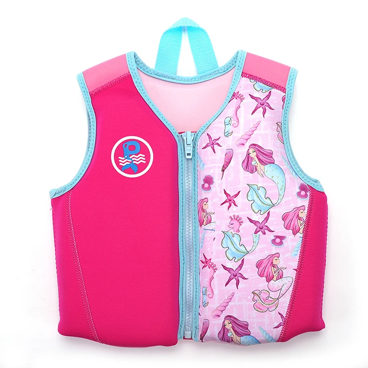 Top Manufacturer EPE Foam Float Vest Kids Swimming Neoprene Life Jacket For Swim Training